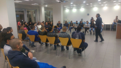  بالصور: الكلية الأكاديمية تُنظم يوماً مفتوحاً ومحاضرة قيّمة للدكتور سامي حمدان